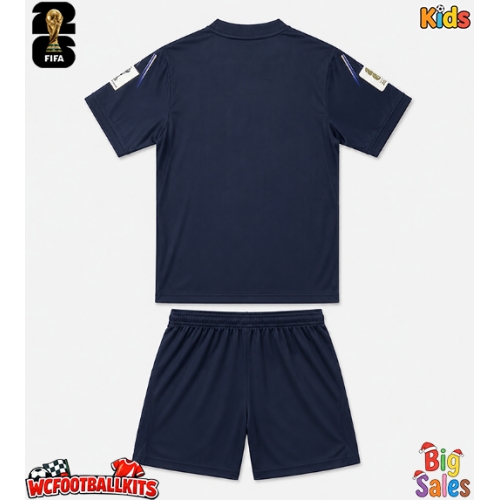 Uruguay Replica Away Stadium Kit for Kids World Cup 2026 Short Sleeve (+ pants)